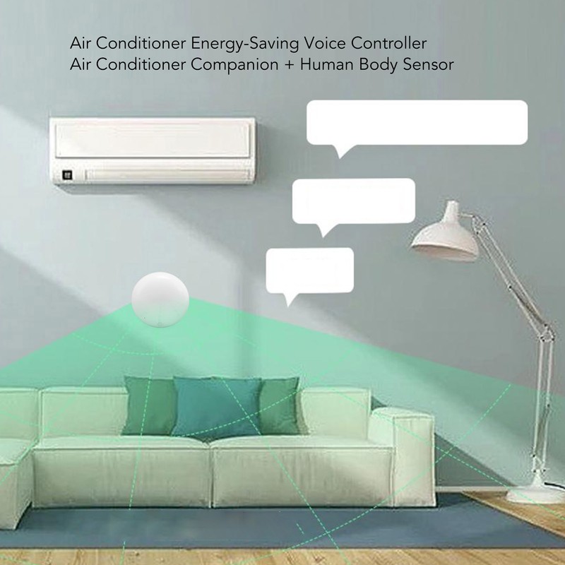 Smart Air Conditioner Controller Wireless Voice Control Microwaves Sensing High