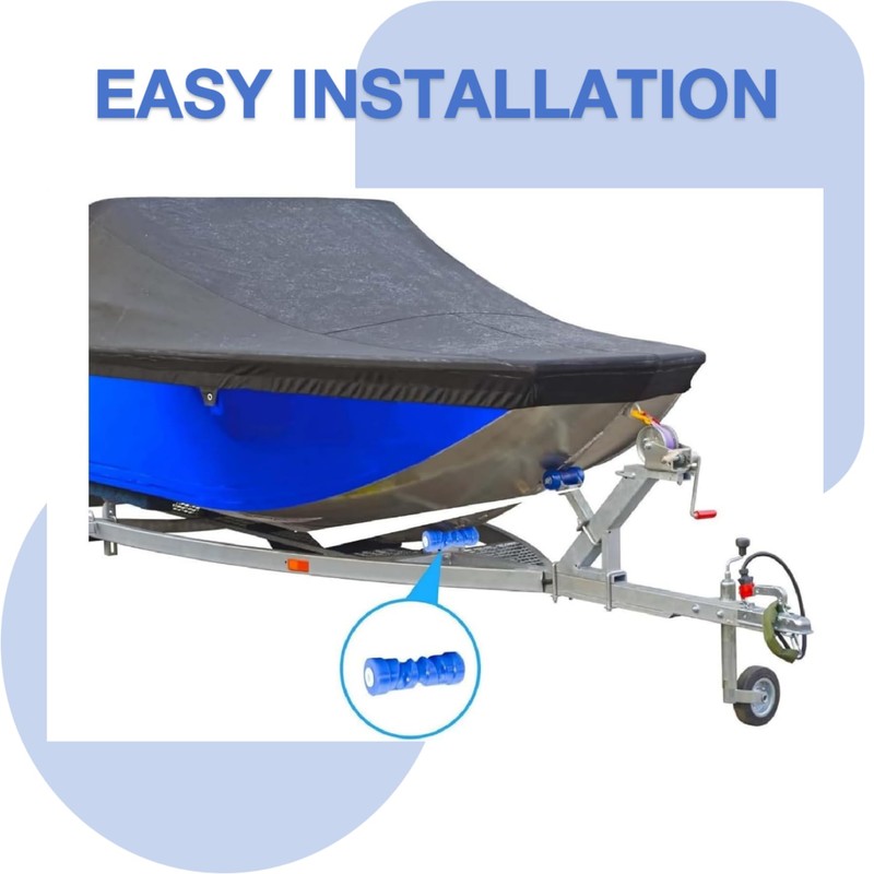 GlückMarine 8 Inch Self Centering Keel Roller Bow Stop Used