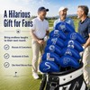 Office Themed Golf Iron Head Covers Set of 10, Leather