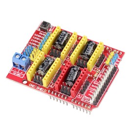 KKHMF 2pcs V3 Engraving Shield 3D Printer Expansion Board A4988 Driver Board Compatible with Arduino