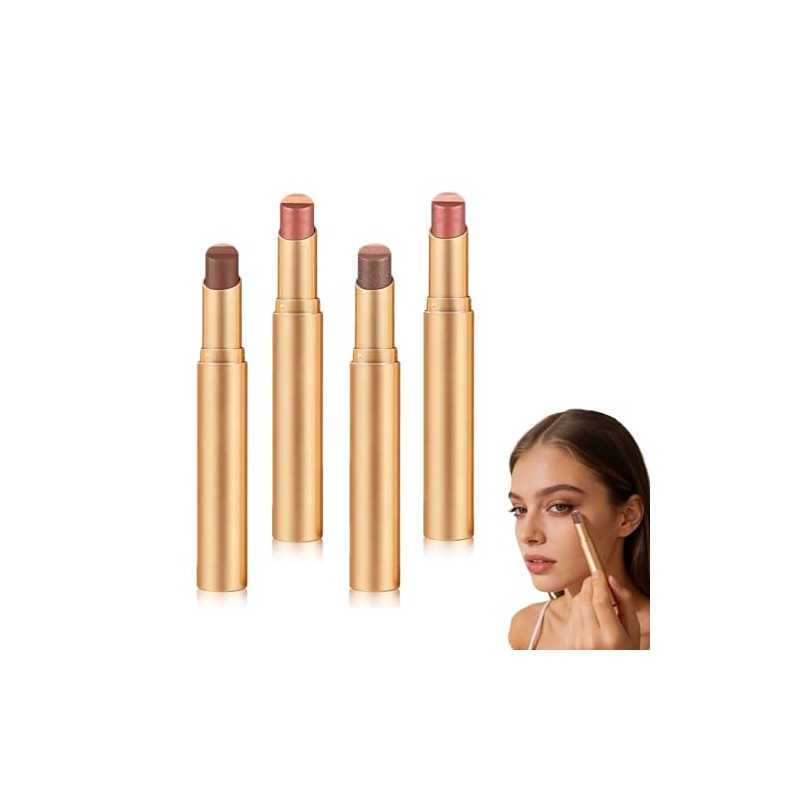 Nuevo 3-in-1 Easy Eyeshadow Stick，Barra de Sombra de Ojos 3
