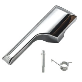 RBOKO Left Driver Side Front or Rear Chrome Interior Door Handle Compatible with 2007-2017 Ford Expedition Lincoln Navigator, Replaces DHA49645,8L1Z7821819A.