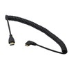 Mini HDMI to HDMI Cable Cerrxian Right Angle 90 Degrees