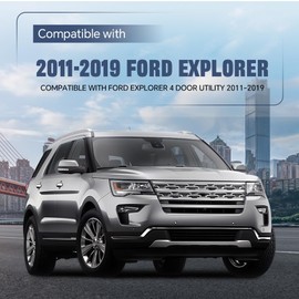 PIT66 Front Windshield Inner Trim Compatible with Ford Explorer 4 Door Utility 2011-2019 A-Pillar Molding Right Passenger Side BB5Z-7803137-BA