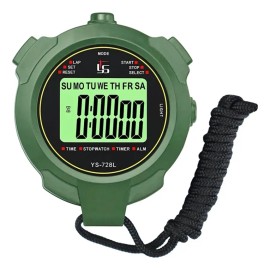 Cronómetro Reloj Alarma Y Luz, Whaterproof, Contador.