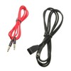 jojofuny 3pcs Aux Audio Input Cable for Automobile Audio Connector
