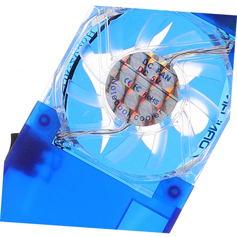 CAXUSD Laptop Cooling Pad with LED Light Foldable Laptop Stand