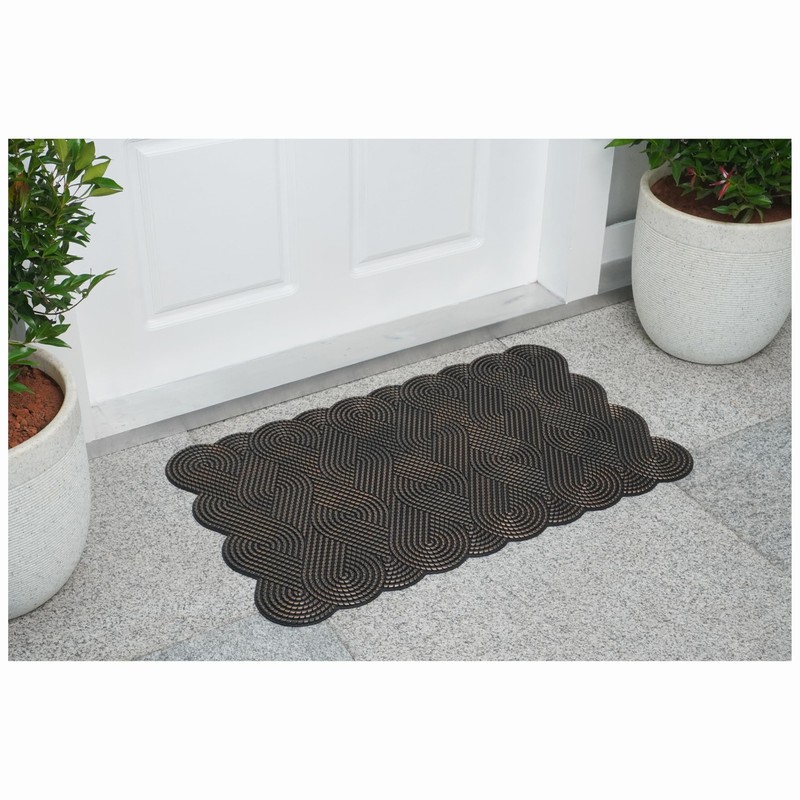 Calloway Mills Knotted Rubber Mat 18 ''x 30'' (Gold)