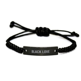 Black Love Bracelet, African American Couples, African American Husband, Valentines Bracelet, Anniversary