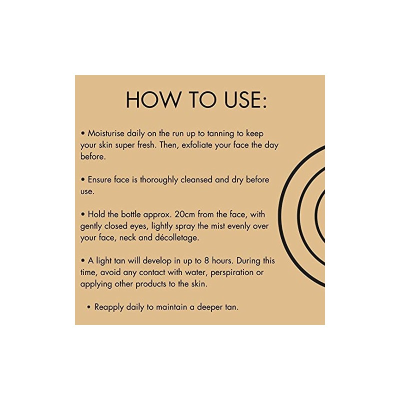 St Moriz Advanced Instant Tanning Face Mist with Aloe Vera