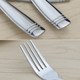 Dynko Stainless Steel Dinner Forks 12 Pieces Table Forks Stainless Steel