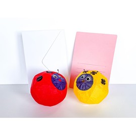 Paper Balloons Ladybug Letter Set of 2