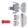 Stainless Steel Chassis Protector Plate Fit for Traxxas TRX‑4 G500