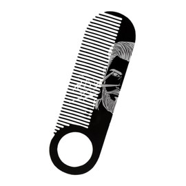 Mustache Comb | Pocket Mustache Hair Comb - Ergonomic Men Accessories, Anti-Snag Hair Shaping Hair Styling Tools for Home Daily Business