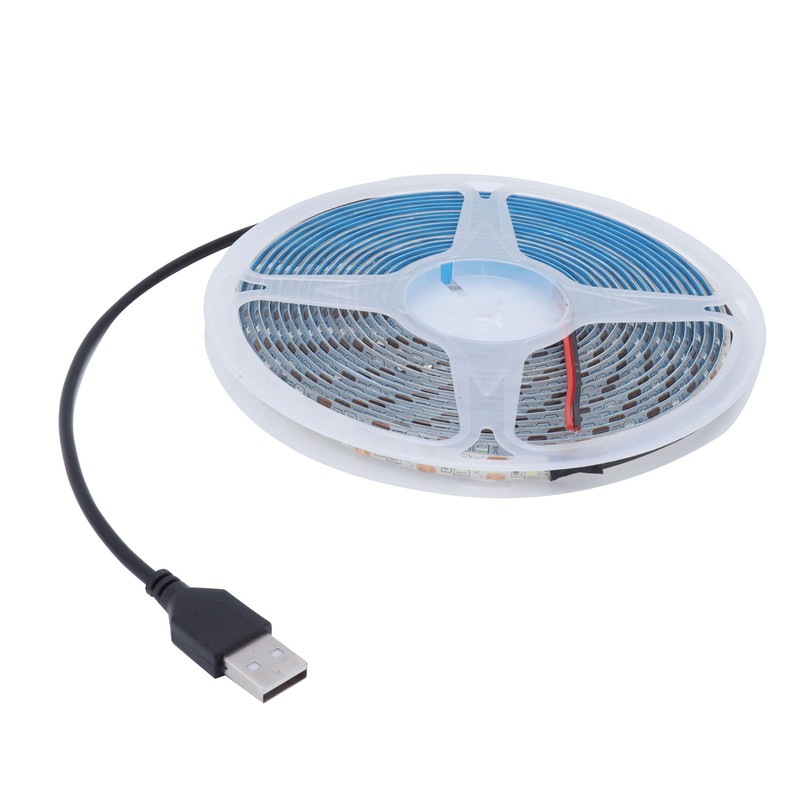 LED Strip Light 5M Waterproof 15W 5V USB Flexible Strip
