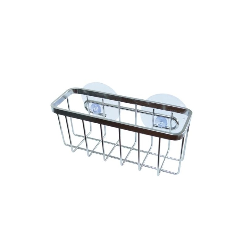 zaoalife Kitchen Sink Sponge Holder, Stainless Steel Sponge Holder with