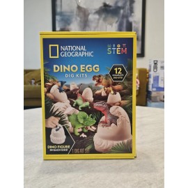 National Geographic Dino Egg Dig Kits OG Rare 12 Complete Dig Kits Dinosaur NEW