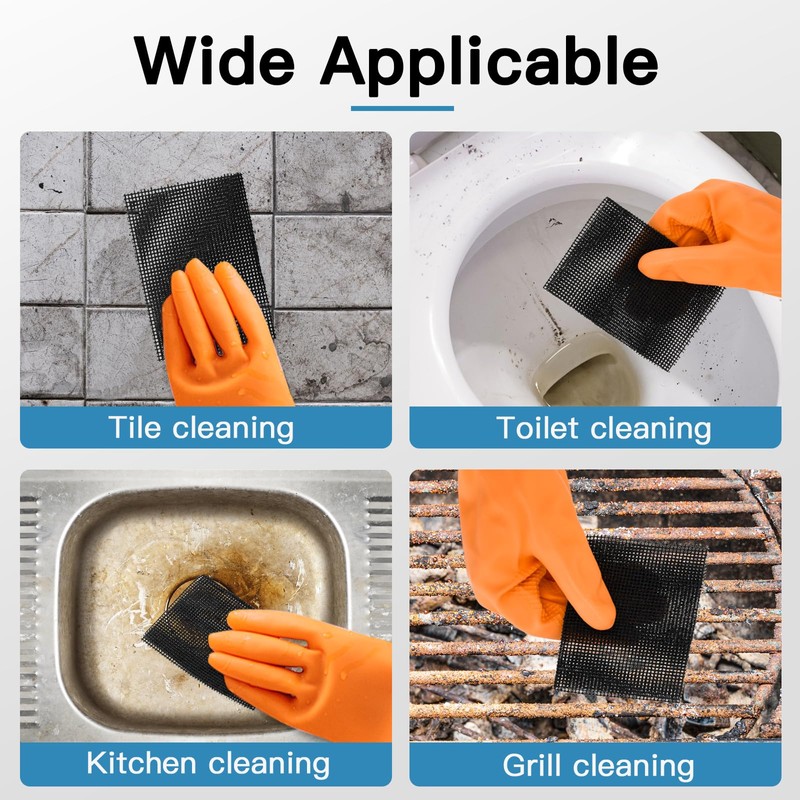 Yncotte Cleaning Screen, 5.5x4 Inch Upgraded Toilet Cleaner Hard Water