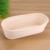 Handmade Unbleached Cane Banneton Dough Bread Baking Kit Brotform Oval