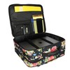 World Traveler Rolling 17-Inch Laptop Briefcase Computer Case -Rose Lily