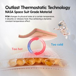 LITTLE SPUD Thermostatic Sleep Sack with Feet for 5t-6t Baby, 1.0 Tog Wearable Blanket for Toddler, All Season Boy or Girl Sleeping Bag for Walkers, 2-Way Zipper, L-39 inch, Beige