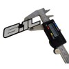 ERPART 6.1L Liter Silver Engine Real Polished Aluminum Emblem Badge