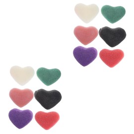 Healeved 12pcs Gentle Face Cleansing Sponges Exfoliating Facial Sponges for Smooth Refined Skin