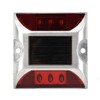 6 LED Solar Power Ground Marker Lights Waterproof Outdoor Driveway