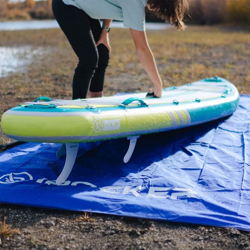 iROCKER Blue Teal Board Mat - Protect Your Paddle Board,