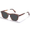TSEBAN Grey Lens Acetate Retro Polarized Sunglasses for Women UV