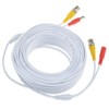 PKPOWER 150ft White Extension Power/Video Cable for Swann CCTV Kit