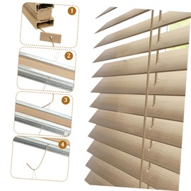 SEWOART 1set Rv Pleated Shade Repair Kit Restringing Tool and Accessories for Camper Window Shades Includes Cord Hold Down and Repair Parts for Rv Blinds