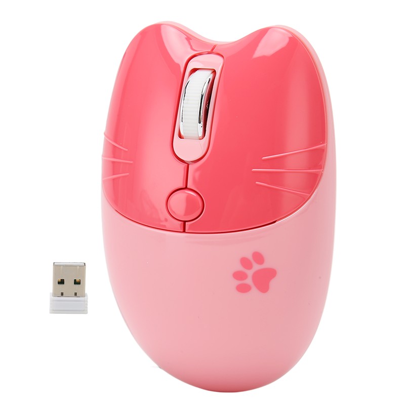 Wireless Mouse BT5.1 Or 2.4GHz Silent Click Adjustable DPI Auto