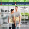 aHeal Back Support Belt & Back Brace for Men and