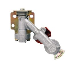 Tectran 9221 Bracket Mount Aluminum Swivel Gladhand (, Service Swivel Mount - 45 Degrees, Aluminum, Unplugged Port A (3/8"), Plugged Port B (3/8")