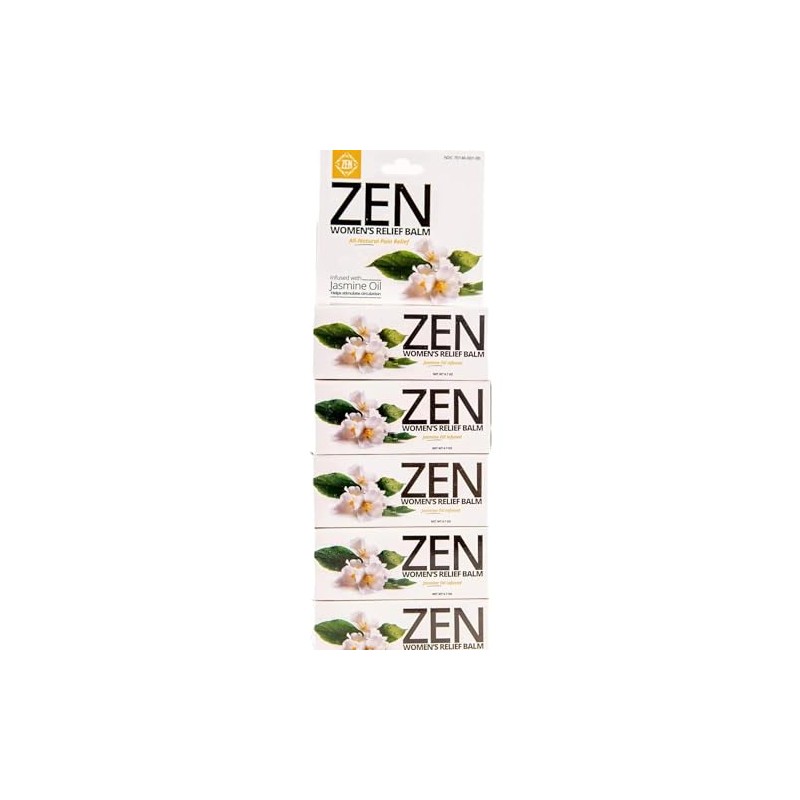 ZEN Women’s Relief Balm – Soothing Aromatherapy Balm with Jasmine