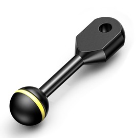 Sea frogs Ball Arm Ball to YS Mount Arm 3.0" Essential Diving Equipment Underwater Photography Gear Lighting System Aluminum Alloy Diving Equipment Accessory Lightweight Arms AM-8