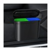 JNNJ Mini Car Trash Bin, Portable Mini Car Waste Bin,