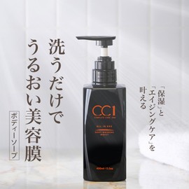CC1 Body Wash Moist 13.5 fl oz (400 ml) / Wash Beauty Serum, Body Wash, Ceramide Retinol, Astaxanthin Body Soap (Pear Sabon Scent/Moisturizing, Skin Straightening) Body Care, Aging Care CC04