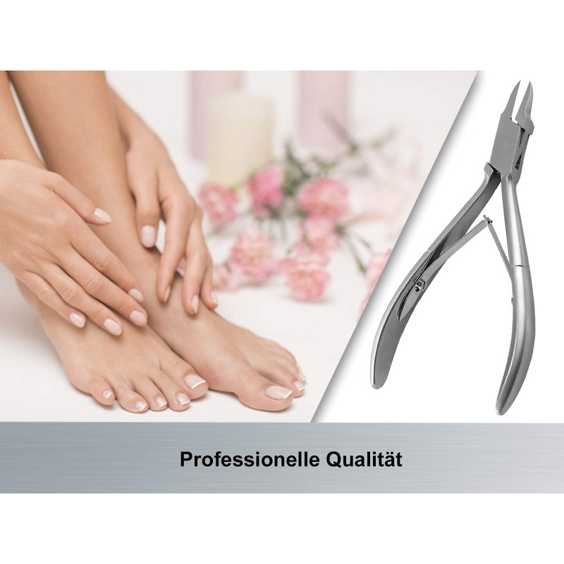 InstrumenteNrw Nagelzange für tief eingewachsene Nägel Excellent TOP-INOX 13 cm