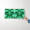 Spoonflower Commercial Grade Wallpaper Swatch - Malachite Plus Large Scale