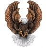 BIKERSTUFFUS FLYING EAGLE STICKER BUMPER STICKER DIE CUT TOOLBOX LAPTOP STICKER TOOLBOX DECAL
