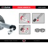 ZEFAL Crank Armor Crank Protection, Green, X-Large