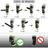 1 Rodillera Ajustable con Manga de compresión para Rodilla, Doble