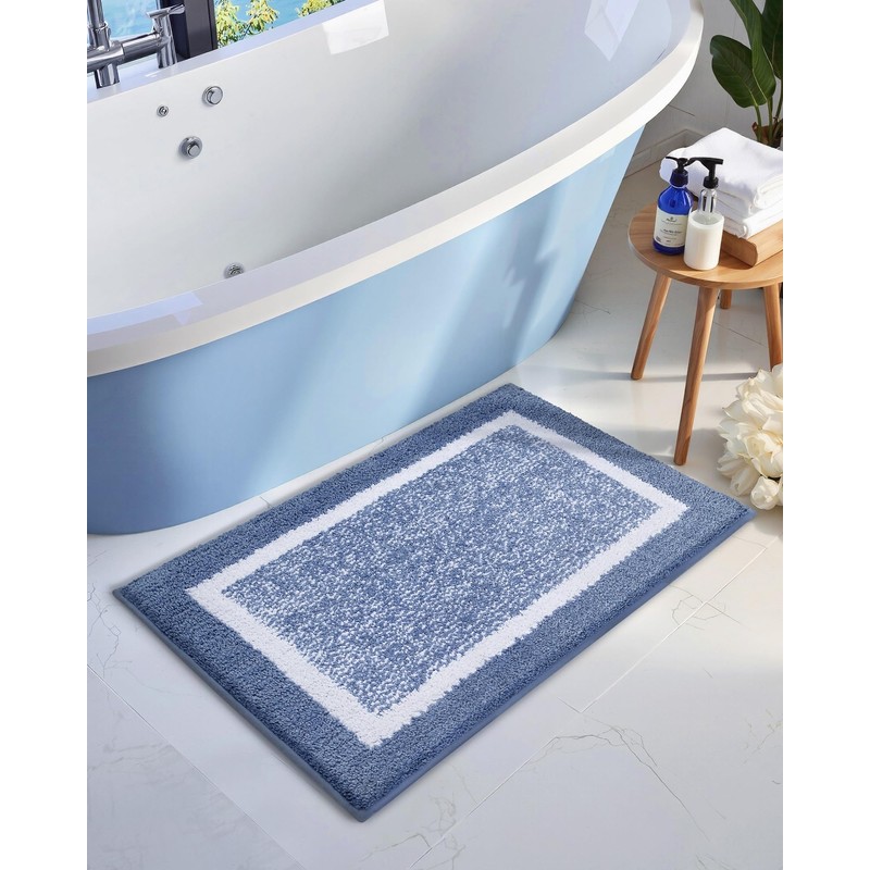 YUTA Bathroom Rugs, Extra Soft and Absorbent Microfiber Bath Mat,