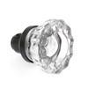 Prime-Line E 28317 Mortise Style Fluted Glass Door Knobs -