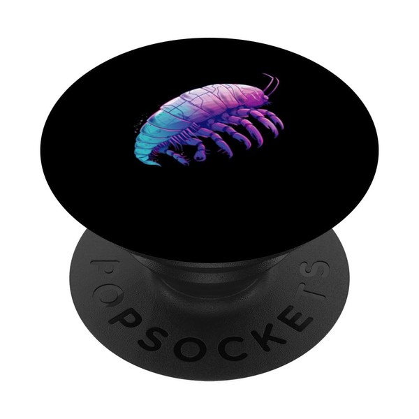 Isopod Synthwave PopSockets Standard PopGrip
