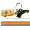 Food Sample Keychain, and eat it seems like an Head,