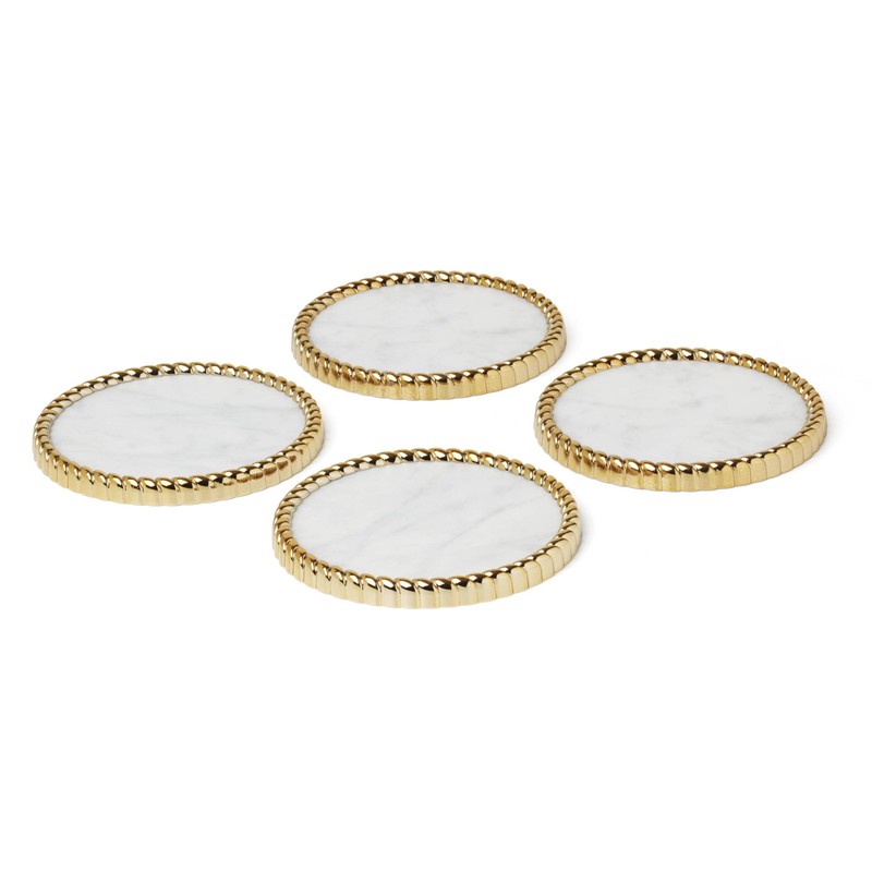 Reed And Barton 896530 Roseland Coasters, Set of 4