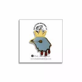 Bad Attitude Dept Hereditary Pigeon King Paimon Hard Enamel Pin